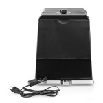 Nedis SmartLife Humidifier | 110 W | With Cool and Warm Mist | 5.5 l | Hygrometer | Timer | Remote control | Night mode | Black