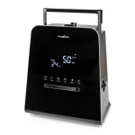 Nedis SmartLife Humidifier | 110 W | With Cool and Warm Mist | 5.5 l | Hygrometer | Timer | Remote control | Night mode | Black