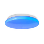 Nedis SmartLife Ceiling Light | Wi-Fi | RGB / Warm to Cool White | Round | Diameter: 260 mm | 1820 lm | 3000 - 6500 K | IP20 | Energy class: F | Android™ / IOS