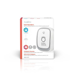 Nedis SmartLife Gas Detector | Zigbee 3.0 | Mains Powered | Sensor life cycle: 5 year | EN 50194-1:2009 | Android™ / IOS | With test button | 75 dB | White Nedis SmartLife Gas Detector | Zigbee 3.0 | Mains Powered | Sensor life cycle: 5 year | EN 50194-1:2009 | Android™ / IOS | With test button | 75 dB | White