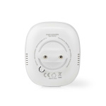 Nedis SmartLife Gas Detector | Zigbee 3.0 | Mains Powered | Sensor life cycle: 5 year | EN 50194-1:2009 | Android™ / IOS | With test button | 75 dB | White Nedis SmartLife Gas Detector | Zigbee 3.0 | Mains Powered | Sensor life cycle: 5 year | EN 50194-1:2009 | Android™ / IOS | With test button | 75 dB | White