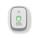 Nedis SmartLife Gas Detector | Zigbee 3.0 | Mains Powered | Sensor life cycle: 5 year | EN 50194-1:2009 | Android™ / IOS | With test button | 75 dB | White Nedis SmartLife Gas Detector | Zigbee 3.0 | Mains Powered | Sensor life cycle: 5 year | EN 50194-1:2009 | Android™ / IOS | With test button | 75 dB | White