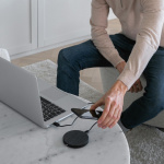 Champion Trådlös Laddare QI Metall/Tyg Champion Trådlös Laddare QI Metall/Tyg