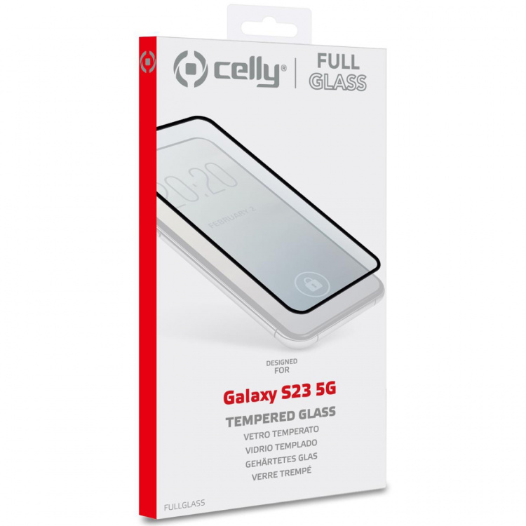 Celly Skärmskydd Härdat glas Galaxy Celly Skärmskydd Härdat glas Galaxy