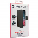 Celly Wallet Case Galaxy S23 5G Svar Celly Wallet Case Galaxy S23 5G Svar