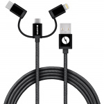 Champion Ladd&Synk kabel USB 3-in-1 1,5 Champion Ladd&Synk kabel USB 3-in-1 1,5