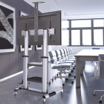 LogiLink Golvstativ med hjul TV 60-100