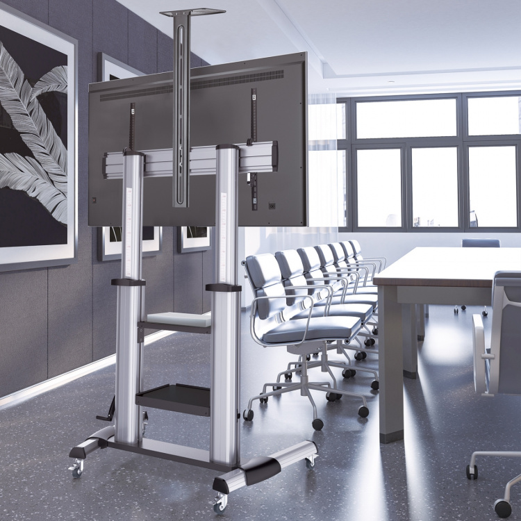 LogiLink Golvstativ med hjul TV 60-100