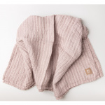 NG Baby LinneFilt Dusty Pink + Ivory s