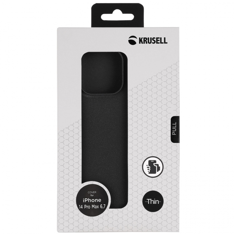 Krusell SandCover iPhone 14 Pro Max Black