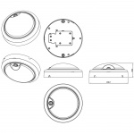 Philips ProjectLine Vägglampa 15W 1400lm IP54 Sensor Philips ProjectLine Vägglampa 15W 1400lm IP54 Sensor