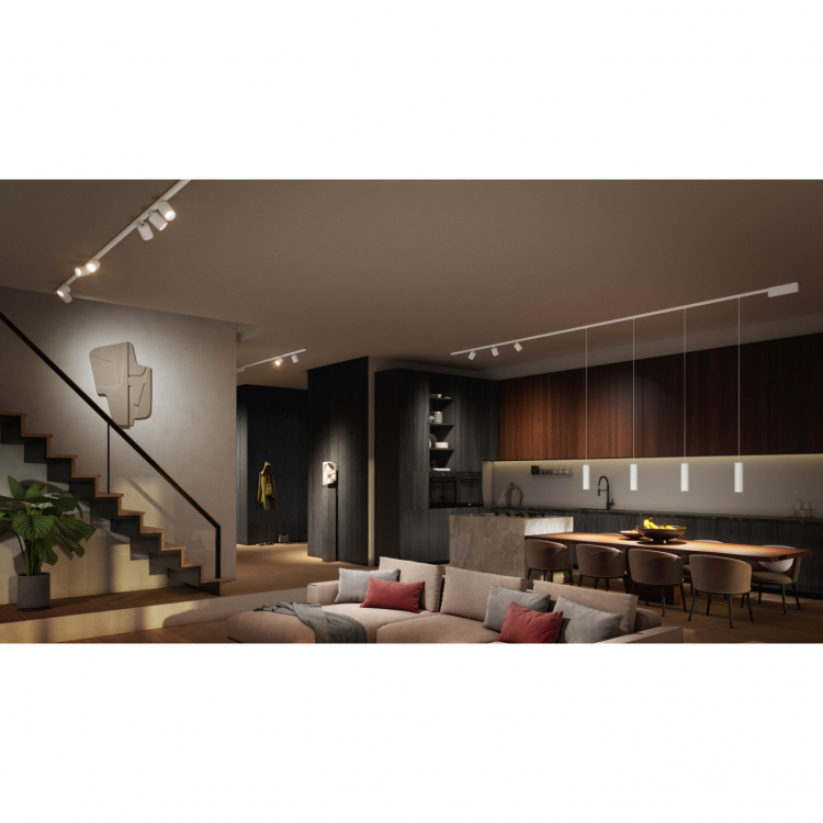 Philips Hue Perifo Rak bassats 4 spotlights Vit