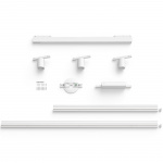<p><strong>Perifo straight base set for ceiling (3 spots, 1 light rail) White</strong><br /><br />This smart ceiling track kit in black includes three cylinder spotlights, a linear light track, a 1-meter track, a 1.5-meter track, and a power supply unit t <p><strong>Perifo straight base set for ceiling (3 spots, 1 light rail) White</strong><br /><br />This smart ceiling track kit in black includes three cylinder spotlights, a linear light track, a 1-meter track, a 1.5-meter track, and a power supply unit t
