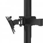 Hama Monitor Holder Operator Tripple Black