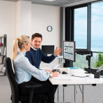 Hama Monitor Holder Performer Single Black