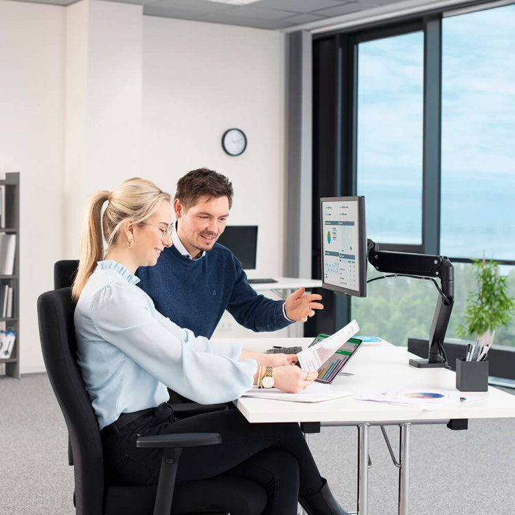 Hama Monitor Holder Performer Single Dynamic Black Hama Monitor Holder Performer Single Dynamic Black