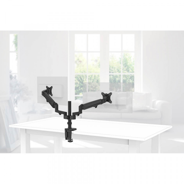 Hama Monitor Holder Performer Twin Black 13