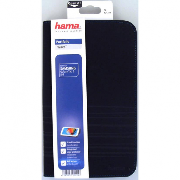Hama Portfolio for Samsung Ga laxy Tab 3 8.0, black