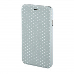 Hama Mobilewallet DesignLine iPhone 6/7/8/SE Dots Glow Grey