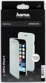 Hama Mobilewallet DesignLine iPhone 6/7/8/SE Dots Glow Grey
