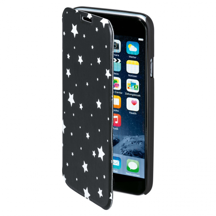 Hama Mobilewallet DesignLine iPhone 6/7/8/SE Star Glow Black