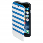 Hama Mobilewallet DesignLine iPhone6/6S Stripe Blue/white
