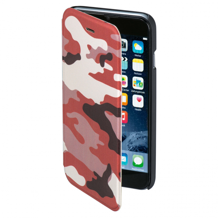 Hama Mobilewallet DesignLine iPhone6/6S Camo Brown