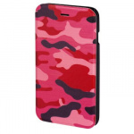 Hama Mobilewallet DesignLine iPhone6/6S Camo Pink