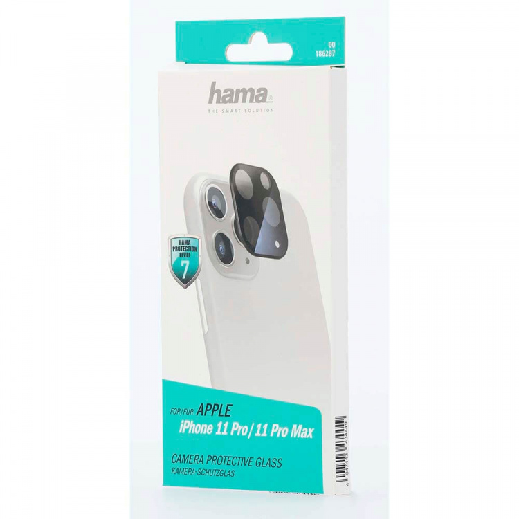 Hama Camera Protective Glass iPhone 11 Pro/Pro Max Black
