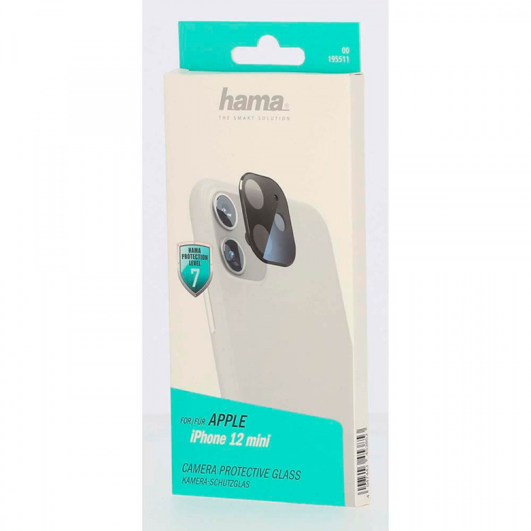 Hama Camera Protective Glass iPhone 12 Mini Black