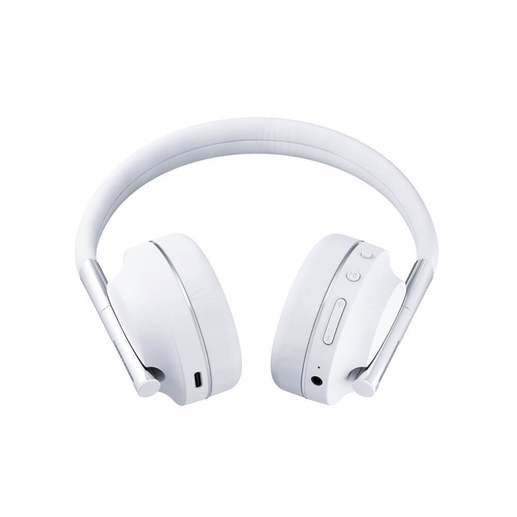 Happy Plugs Play Headphone Over-Ear 85dB Wireless White