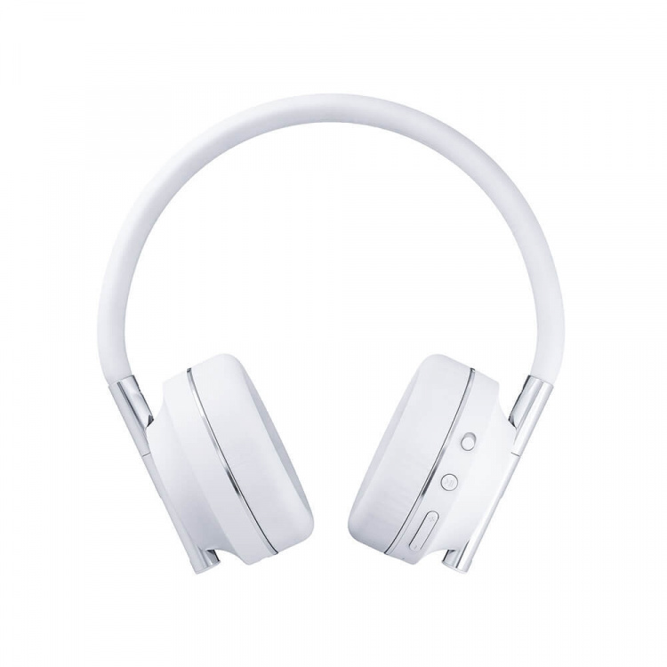 Happy Plugs Play Headphone Over-Ear 85dB Wireless White