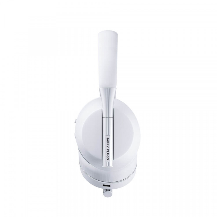 Happy Plugs Play Headphone Over-Ear 85dB Wireless White