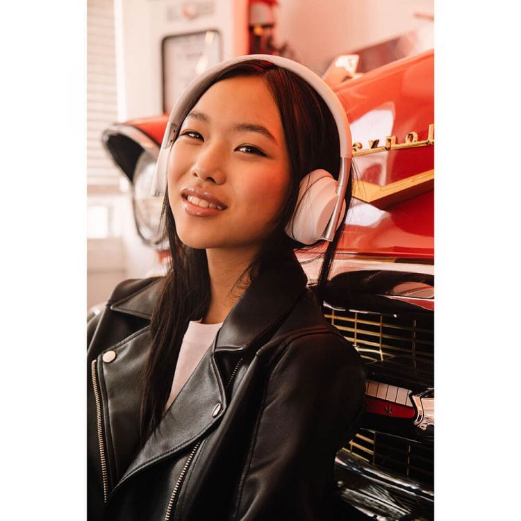 Happy Plugs Play Headphone Over-Ear 85dB Wireless Pink/Gold