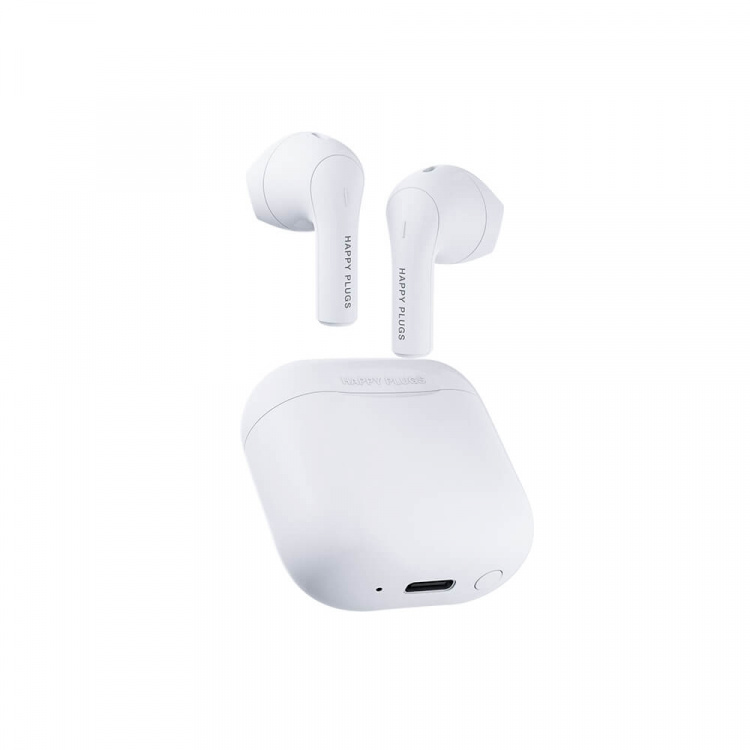 Happy Plugs Headphone Joy In-Ear TWS White