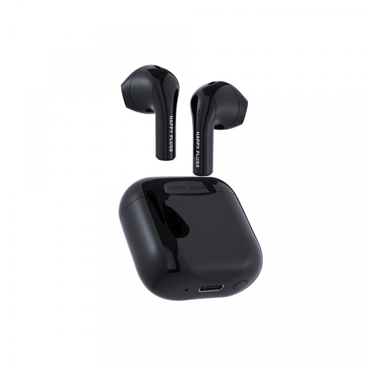 Happy Plugs Headphone Joy In-Ear TWS Black