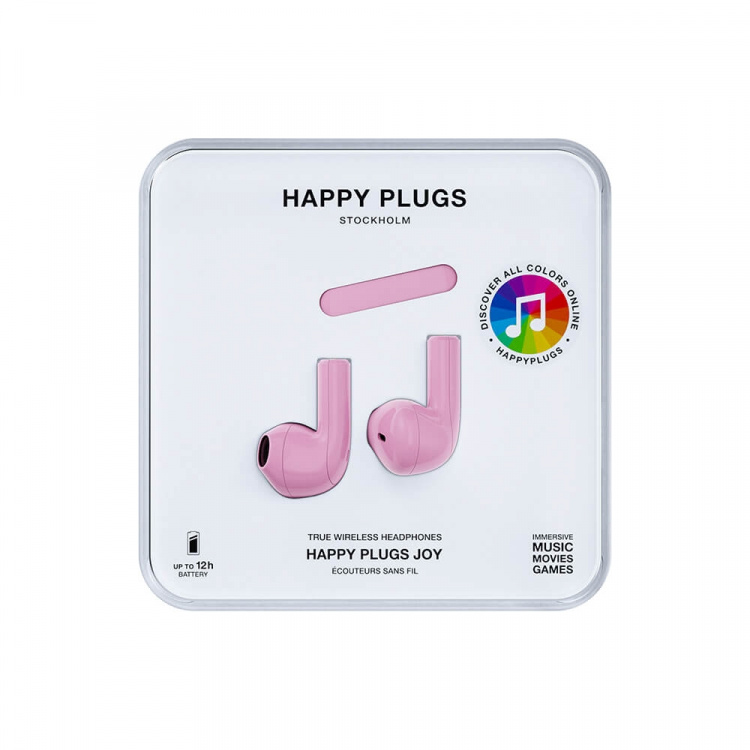 Happy Plugs Headphone Joy In-Ear TWS Pink