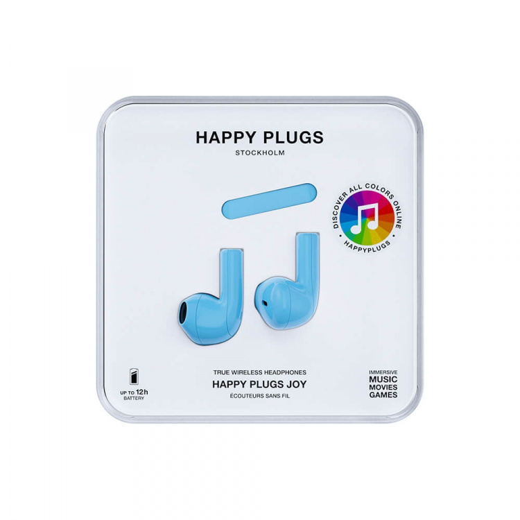 Happy Plugs Headphone Joy In-Ear TWS Blue Happy Plugs Headphone Joy In-Ear TWS Blue