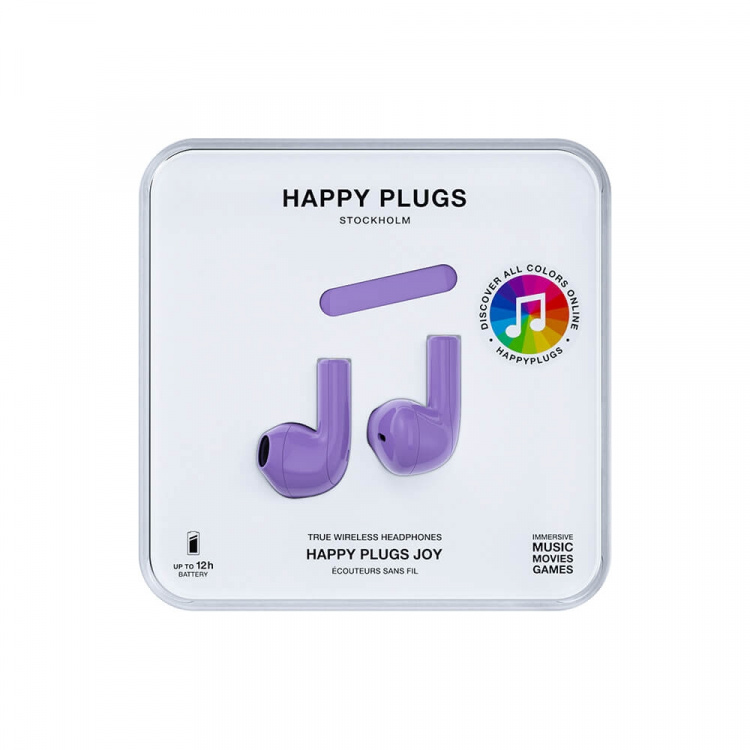 Happy Plugs Headphone Joy In-Ear TWS Purple