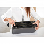 BLACK+DECKER Toaster Long Slot Brushed BLACK+DECKER Toaster Long Slot Brushed