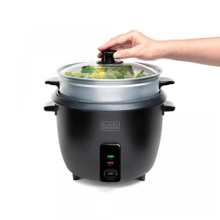 BLACK+DECKER Rice Cooker 1,8L Black BLACK+DECKER Rice Cooker 1,8L Black