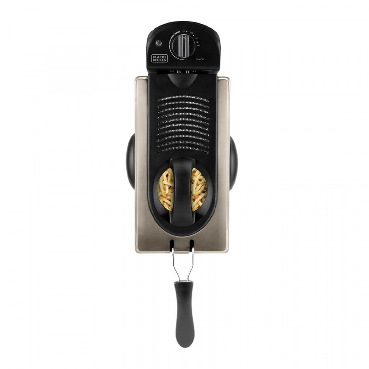 BLACK+DECKER Deep Fryer 3L Brushed