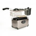 BLACK+DECKER Deep Fryer 3L Brushed