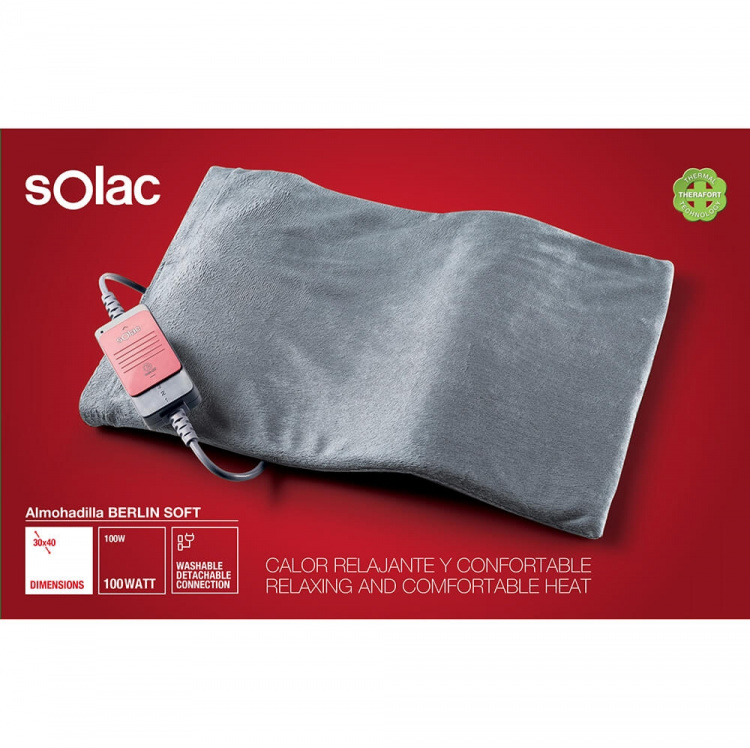 SOLAC Berlin Soft Heating Pad 100W