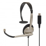 Koss Headset CS95 Mono On-Ear Mic USB Champagne