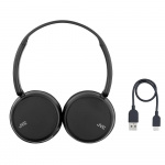 JVC Headphone On-Ear BT Black HA-S36W-B-U