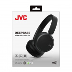 JVC Headphone On-Ear BT Black HA-S36W-B-U