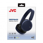 JVC Headphone On-Ear BT Blue HA-S36W-A-U JVC Headphone On-Ear BT Blue HA-S36W-A-U