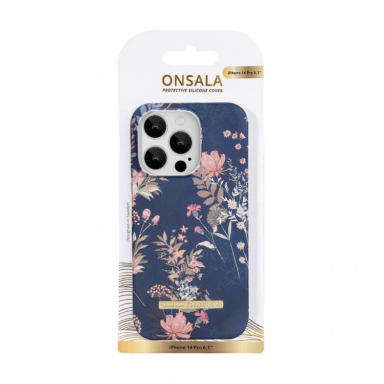 Onsala Phone Case iPhone 14 Pro Dark Flower Onsala Phone Case iPhone 14 Pro Dark Flower