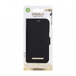 Onsala Wallet Case Midnight Black - iPhone 13/14/15 Onsala Wallet Case Midnight Black - iPhone 13/14/15